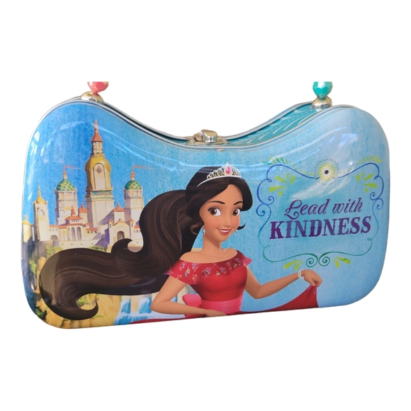 Beaded Purse 👛Elena of Avalor Large Tin Lunch Box - Picture 2 of 8
